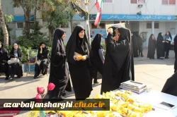 مراسم بدرقه زائران اربعین دانشگاه فرهنگیان استان با حضور هیئت رئیسه دانشگاه 10