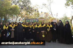 مراسم بدرقه زائران اربعین دانشگاه فرهنگیان استان با حضور هیئت رئیسه دانشگاه 11
