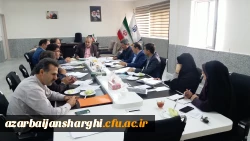 برگزاری جلسه شورای نظارت پردیس های دانشگاه فرهنگیان در دفتر مدیریت پردیس های استان 3