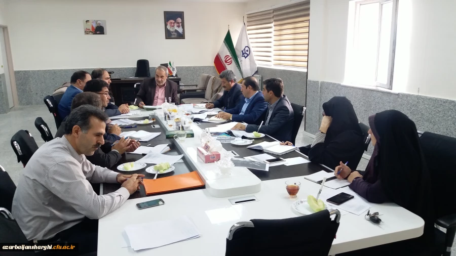 برگزاری جلسه شورای نظارت پردیس های دانشگاه فرهنگیان در دفتر مدیریت پردیس های استان 3