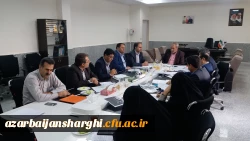 برگزاری جلسه شورای نظارت پردیس های دانشگاه فرهنگیان در دفتر مدیریت پردیس های استان 4