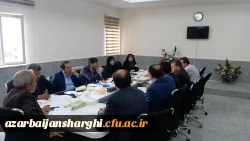 برگزاری جلسه شورای نظارت پردیس های دانشگاه فرهنگیان در دفتر مدیریت پردیس های استان 5