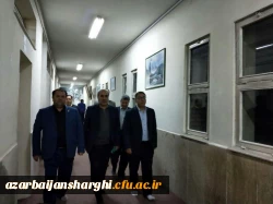 بازدید معاونت دانشجویی دانشگاه فرهنگیان به نمایندگی از دکتر خنیفر برای بررسی ابعاد زلزله آذربایجان شرقی از دانشگاه فرهنگیان این استان  7