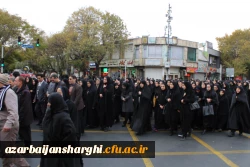 حضور دانشگاه فرهنگیان استان آذربایجان شرقی در تجمع مردمی حمایت از امنیت و اقتدار کشور . 11