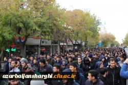 حضور دانشگاه فرهنگیان استان آذربایجان شرقی در تجمع مردمی حمایت از امنیت و اقتدار کشور . 13