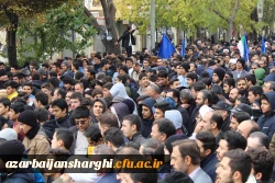 حضور دانشگاه فرهنگیان استان آذربایجان شرقی در تجمع مردمی حمایت از امنیت و اقتدار کشور . 19