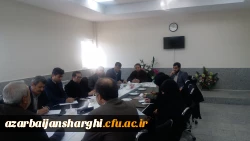 جلسه شورای فرهنگی دانشگاه روز چهارشنبه مورخه 98/08/29 در محل مدیریت امور پردیس های استان برگزار شد. 5