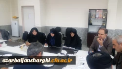 جلسه شورای فرهنگی دانشگاه روز چهارشنبه مورخه 98/08/29 در محل مدیریت امور پردیس های استان برگزار شد. 7