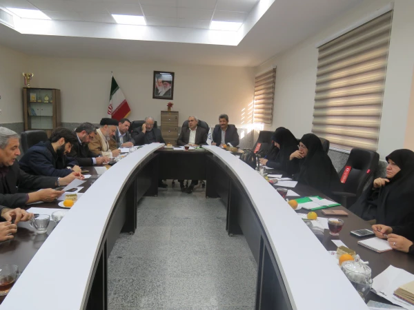 جلسه ستاد اقامه نماز دانشگاه فرهنگیان در محل مدیریت امور پردیس های استان با حضور ضیائی مدیر ستاد اقامه نماز استان آذربایجان شرقی واعضای ستاد برگزار شد.  5