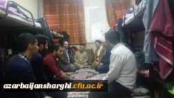 دیدار صمیمی دکتر اسداله خدیوی مدیر امور پردیس های استان با دانشجویان خوابگاهی پردیس علامه امینی تبریز 3