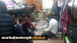 دیدار صمیمی دکتر اسداله خدیوی مدیر امور پردیس های استان با دانشجویان خوابگاهی پردیس علامه امینی 4