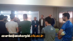 بهینه سازی کتابخانه پردیس علامه امینی با حضور دکتر اسداله خدیوی و مسئولین مدیریت امور پردیس های استان و پردیس علمه امینی 3