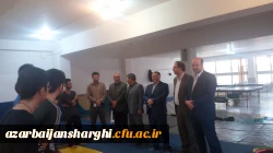 بهینه سازی کتابخانه پردیس علامه امینی با حضور دکتر اسداله خدیوی و مسئولین مدیریت امور پردیس های استان و پردیس علمه امینی 5