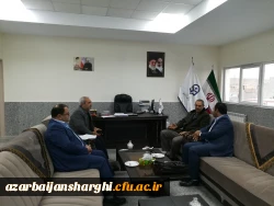 دیدار مدیریت امور پردیس های استان با معاون استاندار و فرماندار ویژه، و رئیس آموزش و پرورش  شهرستان مراغه 2