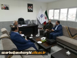 دیدار مدیریت امور پردیس های استان با معاون استاندار و فرماندار ویژه، و رئیس آموزش و پرورش  شهرستان مراغه 3