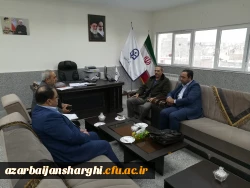 دیدار مدیریت امور پردیس های استان با معاون استاندار و فرماندار ویژه، و رئیس آموزش و پرورش  شهرستان مراغه 4