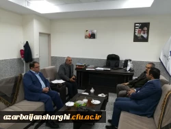 دیدار مدیریت امور پردیس های استان با معاون استاندار و فرماندار ویژه، و رئیس آموزش و پرورش  شهرستان مراغه 5