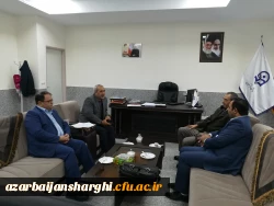 دیدار مدیریت امور پردیس های استان با معاون استاندار و فرماندار ویژه، و رئیس آموزش و پرورش  شهرستان مراغه 7