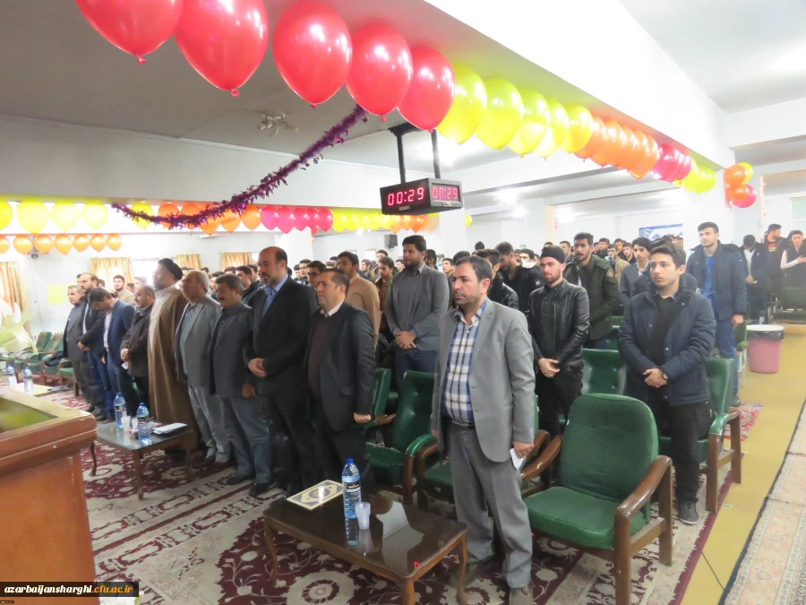 مراسم بزرگداشت روز دانشجو روز 18 آذر ماه در محل پردیس علامه امینی برگزار شد. 2