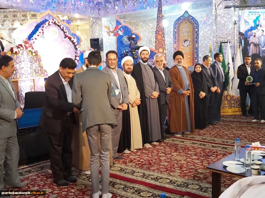 درخشش دانشجوی پردیس علامه امینی دانشگاه فرهنگیان تبریز در بزرگترین و معتبرترین جشنواره دانشجویان دانشگاه های سراسر کشور 2