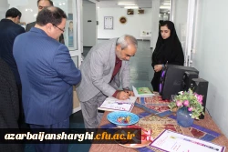 افتتاحیه نمایشگاه ها و مراسم بزرگداشت هفته پژوهش در محل پردیس  فاطمه الزهرا (س) برگزار شد. 13