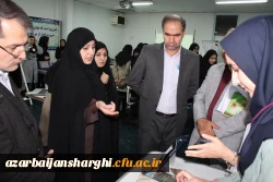 افتتاحیه نمایشگاه ها و مراسم بزرگداشت هفته پژوهش در محل پردیس  فاطمه الزهرا (س) برگزار شد. 5