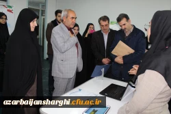 افتتاحیه نمایشگاه ها و مراسم بزرگداشت هفته پژوهش در محل پردیس  فاطمه الزهرا (س) برگزار شد. 6