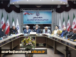 برگزاری انتخابات بنیاد خیرین حامی دانشگاه فرهنگیان استان آذربایجان شرقی با حضور رئیس هیئت مدیره و مدیر عامل بنیاد خیرین حامی دانشگاه فرهنگیان و جمعی از خیرین استان برگزار شد. 3