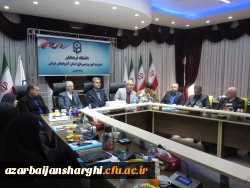 برگزاری انتخابات بنیاد خیرین حامی دانشگاه فرهنگیان استان آذربایجان شرقی با حضور رئیس هیئت مدیره و مدیر عامل بنیاد خیرین حامی دانشگاه فرهنگیان و جمعی از خیرین استان برگزار شد. 2