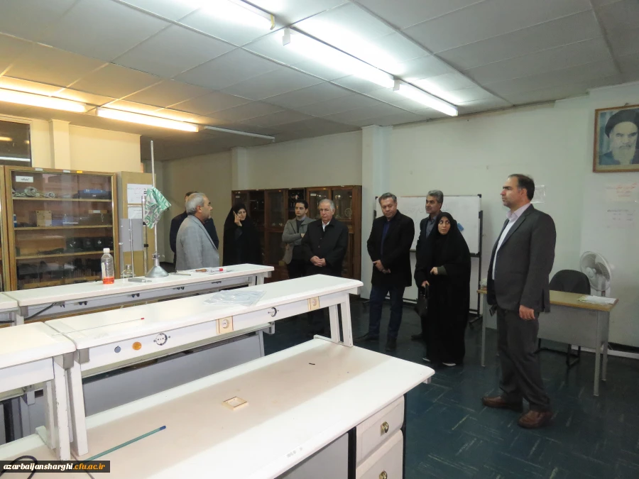 بازدید رئیس هیئت مدیره، مدیر عامل، خزانه دار و عضو اصلی بنیاد خیرین حامی دانشگاه فرهنگیان از پردیس های فاطمه  الزهرا(س)  و پردیس علامه  امینی تبریز. 2
