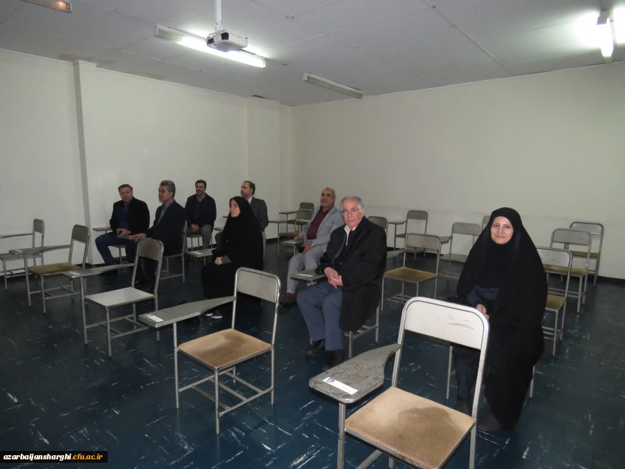 بازدید رئیس هیئت مدیره، مدیر عامل، خزانه دار و عضو اصلی بنیاد خیرین حامی دانشگاه فرهنگیان از پردیس های فاطمه  الزهرا(س)  و پردیس علامه  امینی تبریز. 2