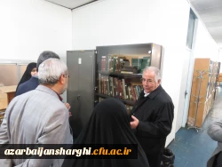 بازدید رئیس هیئت مدیره، مدیر عامل، خزانه دار و عضو اصلی بنیاد خیرین حامی دانشگاه فرهنگیان از پردیس های فاطمه  الزهرا(س)  و پردیس علامه  امینی تبریز. 2