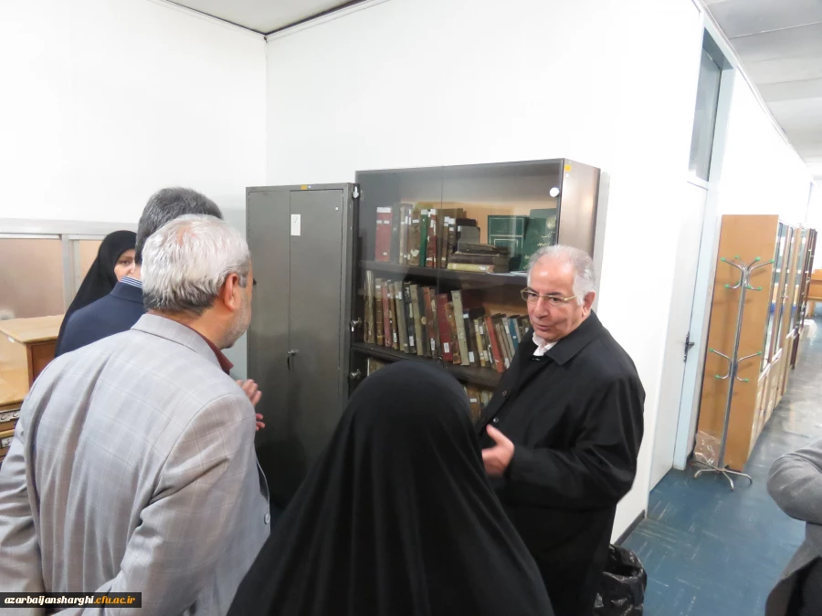 بازدید رئیس هیئت مدیره، مدیر عامل، خزانه دار و عضو اصلی بنیاد خیرین حامی دانشگاه فرهنگیان از پردیس های فاطمه  الزهرا(س)  و پردیس علامه  امینی تبریز. 2