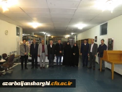 بازدید رئیس هیئت مدیره، مدیر عامل، خزانه دار و عضو اصلی بنیاد خیرین حامی دانشگاه فرهنگیان از پردیس های فاطمه  الزهرا(س)  و پردیس علامه  امینی تبریز. 3