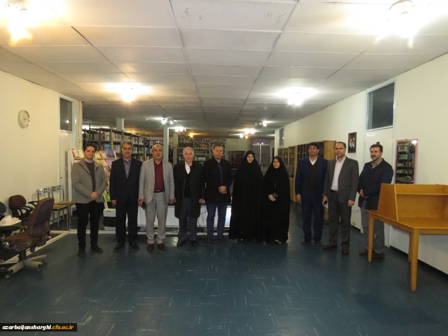 بازدید رئیس هیئت مدیره، مدیر عامل، خزانه دار و عضو اصلی بنیاد خیرین حامی دانشگاه فرهنگیان از پردیس های فاطمه  الزهرا(س)  و پردیس علامه  امینی تبریز. 3