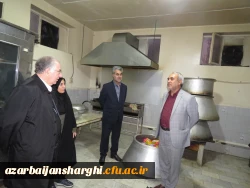 بازدید رئیس هیئت مدیره، مدیر عامل، خزانه دار و عضو اصلی بنیاد خیرین حامی دانشگاه فرهنگیان از پردیس های فاطمه  الزهرا(س)  و پردیس علامه  امینی تبریز. 4