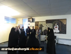 بازدید رئیس هیئت مدیره، مدیر عامل، خزانه دار و عضو اصلی بنیاد خیرین حامی دانشگاه فرهنگیان از پردیس های فاطمه  الزهرا(س)  و پردیس علامه  امینی تبریز. 5