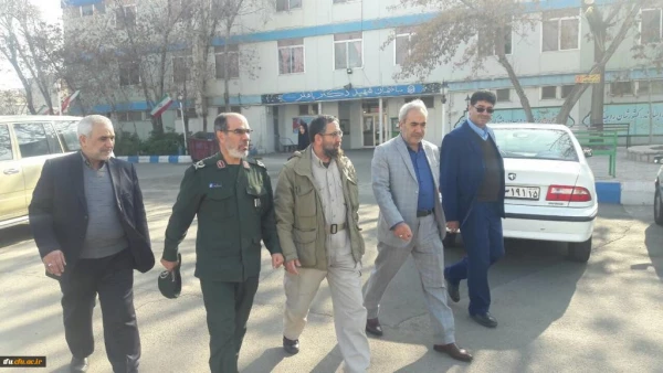 حضور و بازدید سردار باقر زاده و سردار عباسقلیزاده از پردیس فاطمه الزهرا(س)
 2