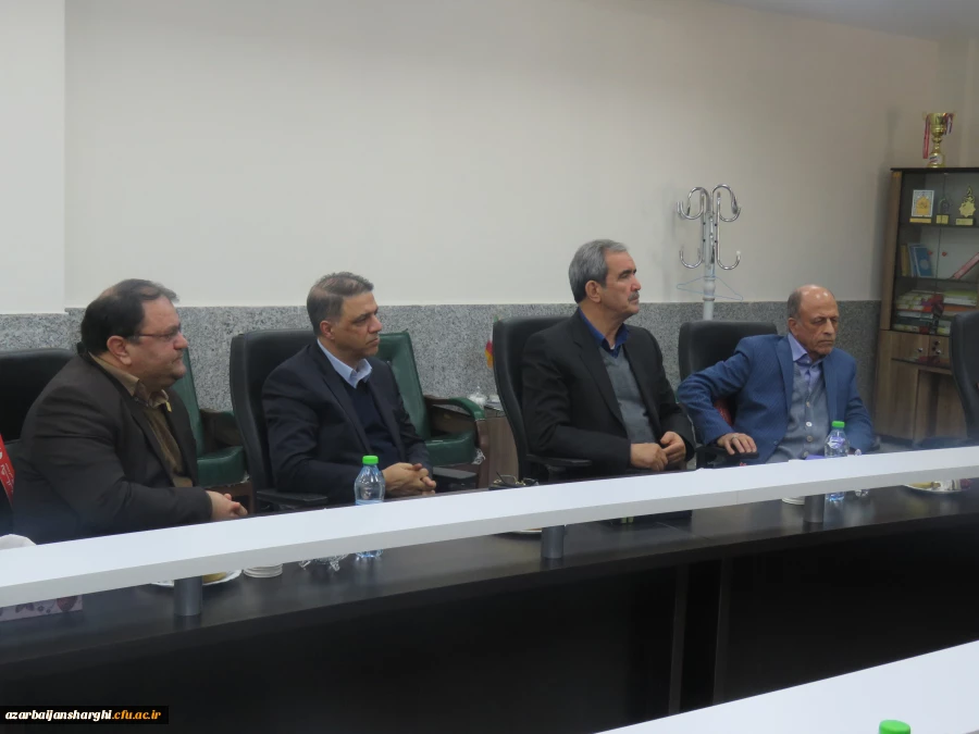 اولین جلسه بنیاد خیرین حامی دانشگاه فرهنگیان استان آذربایجان شرقی در محل مدیریت امور پردیس های استان برگزار شد. 3