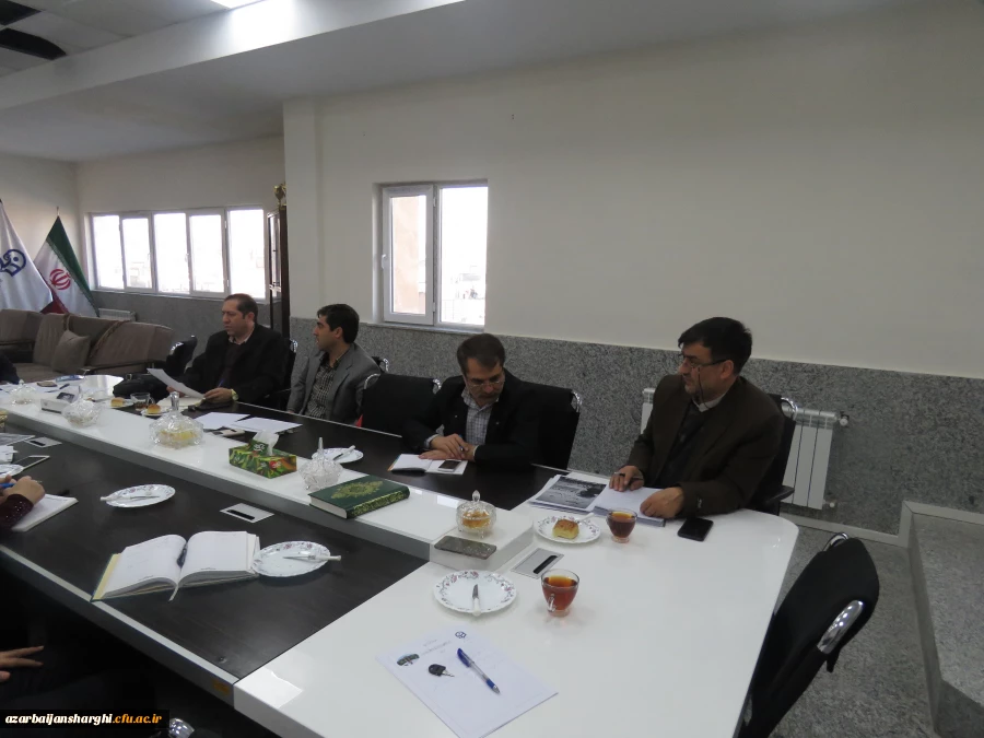 جلسه شورای ارزیابی و نظارت در محل مدیریت امور پردیس ها برگزار شد. 3