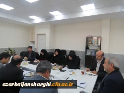 برگزاری جلسه شورای نظارت و ارزیابی در محل دفتر مدیریت امور پردیس ها 6