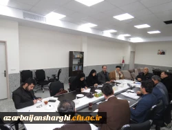 برگزاری جلسه ستاد فرهنگی به مناسبت شهادت سردار اسلام حاج قاسم سلیمانی در محل مدیریت امور پردیس های استان 4