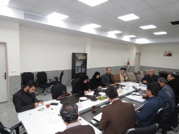 برگزاری جلسه ستاد فرهنگی به مناسبت شهادت سردار اسلام حاج قاسم سلیمانی در محل مدیریت امور پردیس های استان 4