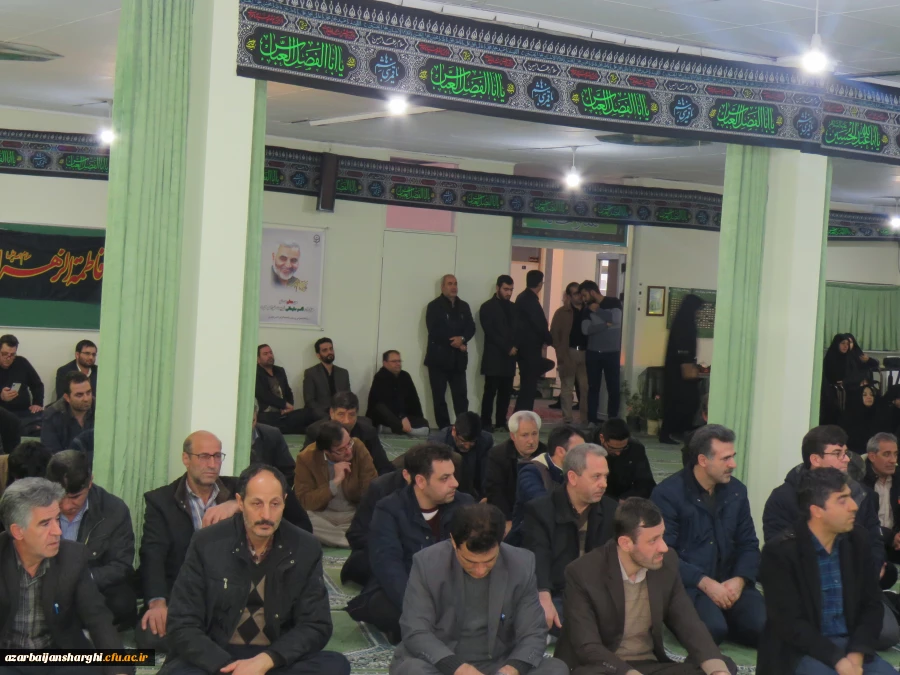 مراسم گرامیداشت شهادت سپهبد حاج قاسم سلیمانی در محل پردیس فاطمه الزهرا(س) برگزار شد. 2