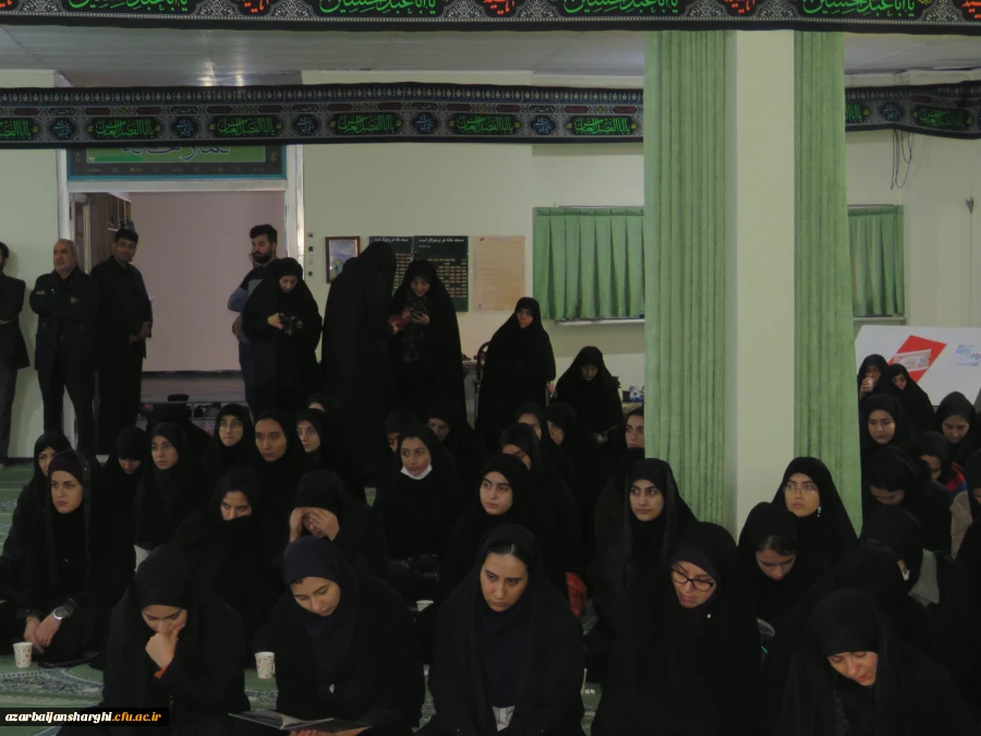 مراسم گرامیداشت شهادت سپهبد حاج قاسم سلیمانی در محل پردیس فاطمه الزهرا(س) برگزار شد. 2