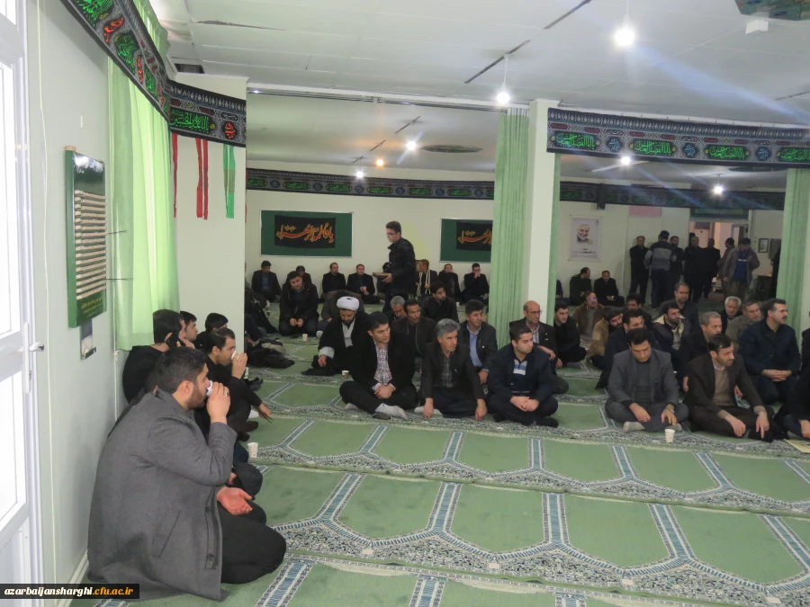 مراسم گرامیداشت شهادت سپهبد حاج قاسم سلیمانی در محل پردیس فاطمه الزهرا(س) برگزار شد. 2