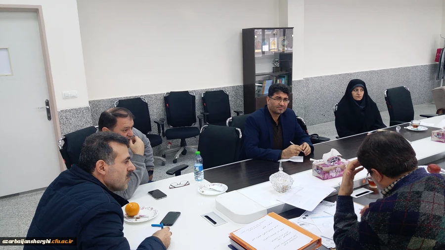 برگزاری کارگروه بررسی درخواست رتبه و مدرک تحصیلی اعضای غیر هیئت علمی در محل مدیریت امور پردیس های استان 3