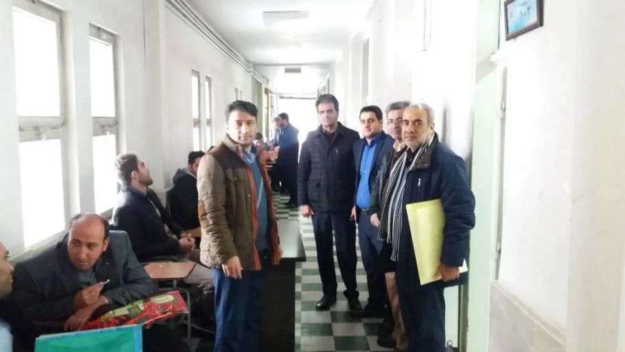 بازدید از فرآیند پذیرش و مصاحبه استخدامی پیمانی سال 1398 6