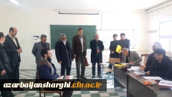 بازدید دکتر احمدی مسئول نظارت و ارزیابی سازمان مرکزی و دکتر عسگری مشاور عالی دکتر خنیفر در امور ایثارگران از فرایند مصاحبه ماده 28 2