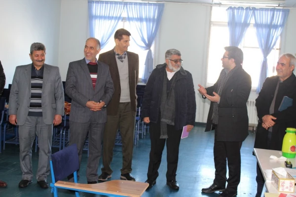 بازدید دکتر احمدی مسئول نظارت و ارزیابی سازمان مرکزی و دکتر عسگری مشاور عالی دکتر خنیفر در امور ایثارگران از فرایند مصاحبه ماده 28 7